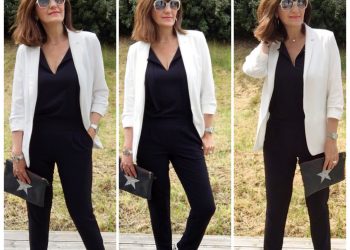 chaussures avec une combinaison